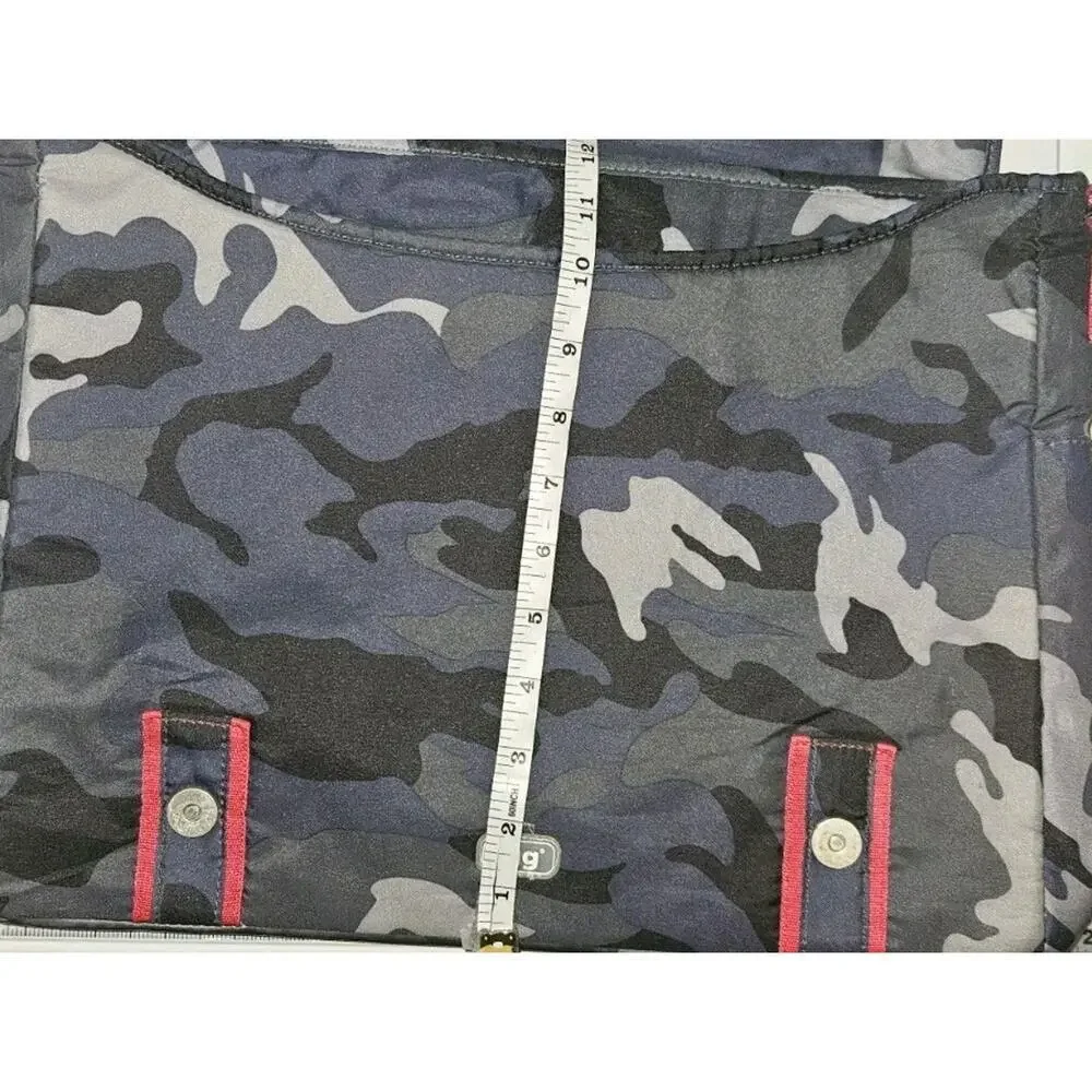 Lug Orange Label Crossbody Messenger Bag Laptop Camo Grey Blue Black 16x12